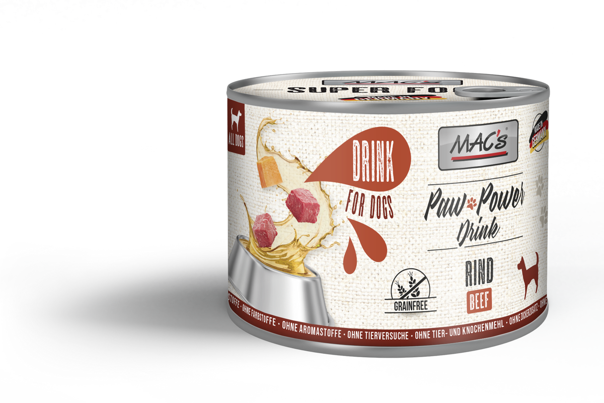 MAC's Dog Power Drink - Marha Mono( 6x200g)