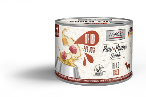 MAC's Dog Power Drink - Marha Mono( 6x200g)