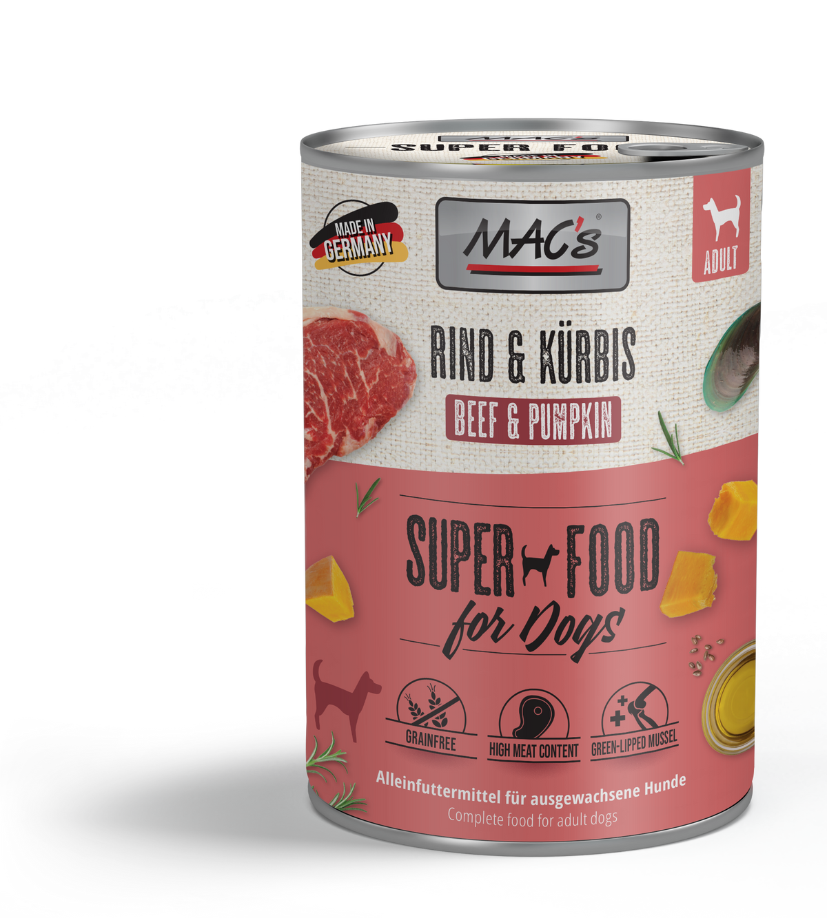MAC's Friss Marha Mono Konzerv (6x400g)