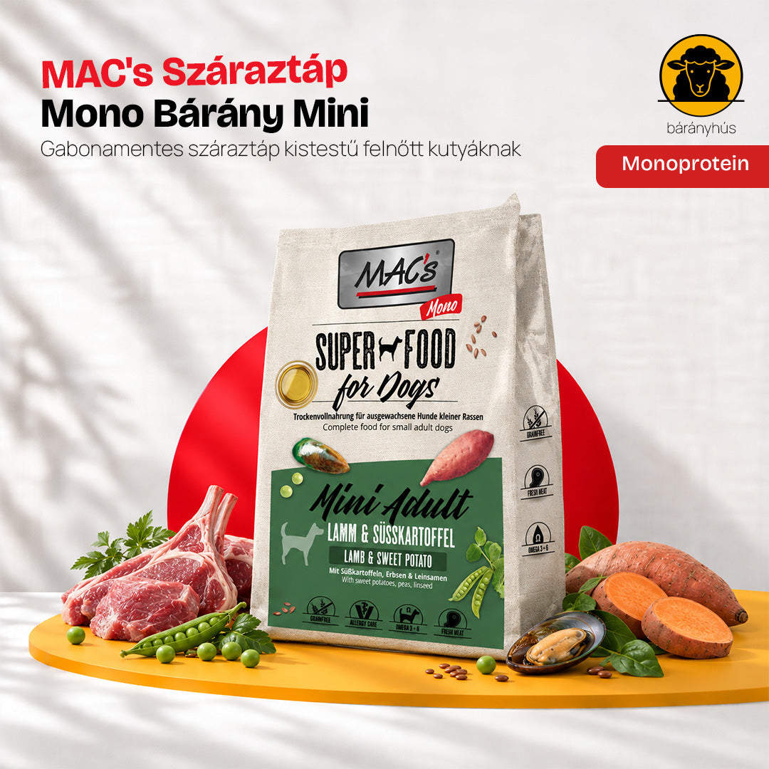MAC's Mono Mini Adult Friss Bárány 7kg