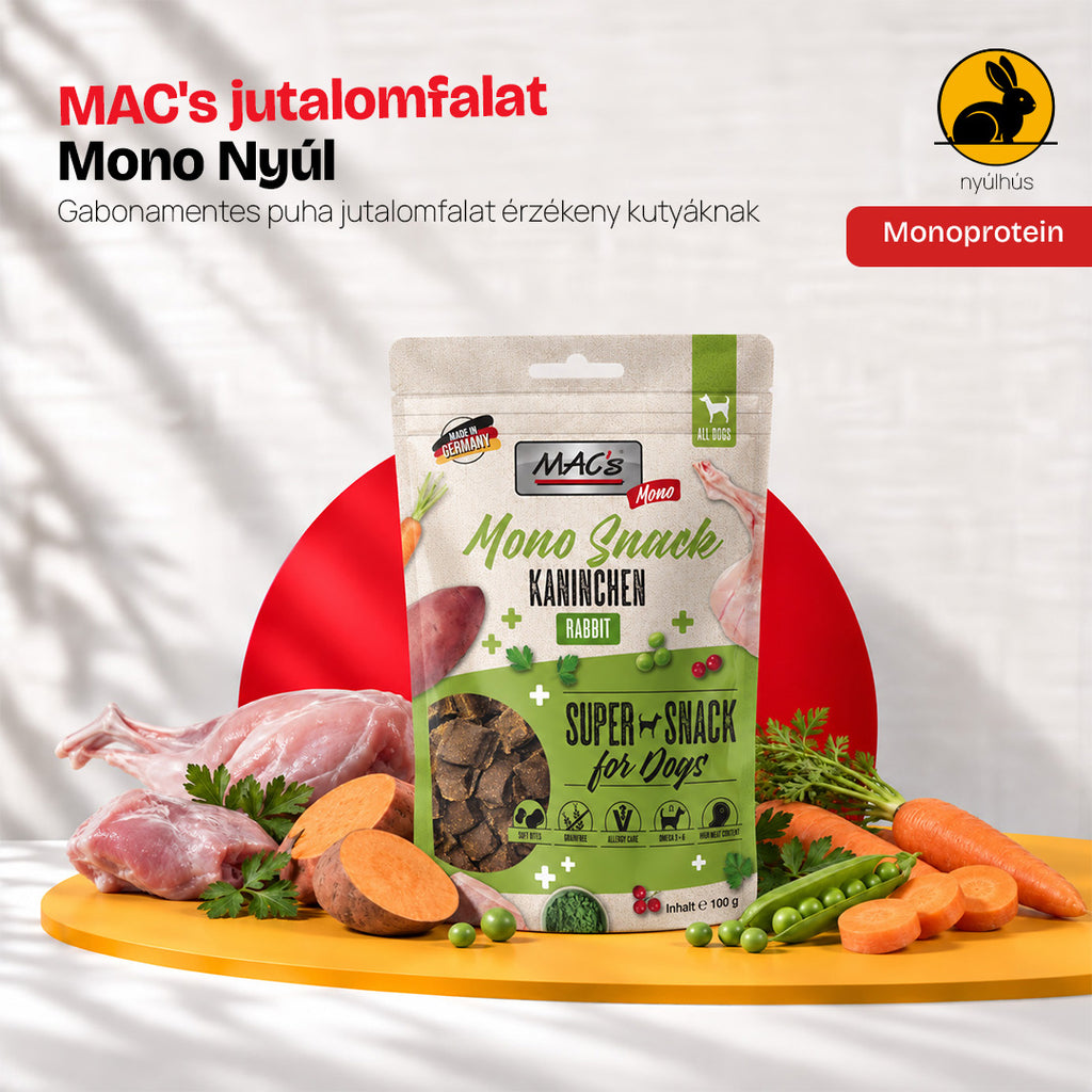 MAC's Mono Nyúl Jutalomfalat 100g