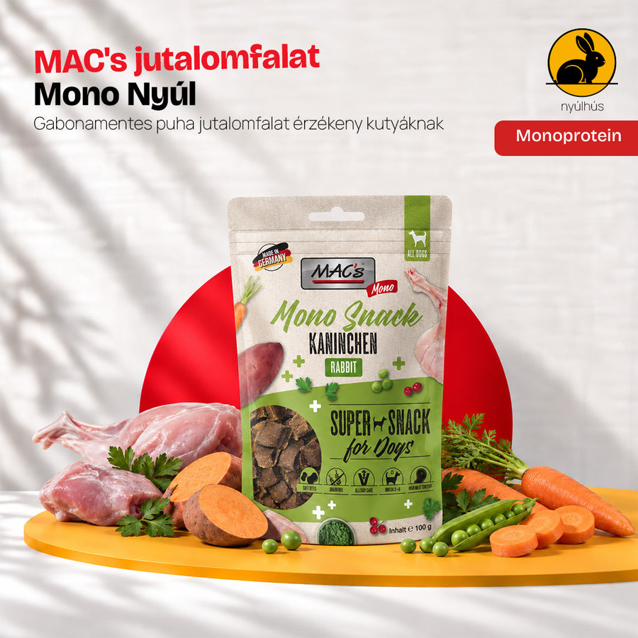 MAC's Mono Nyúl Jutalomfalat 100g
