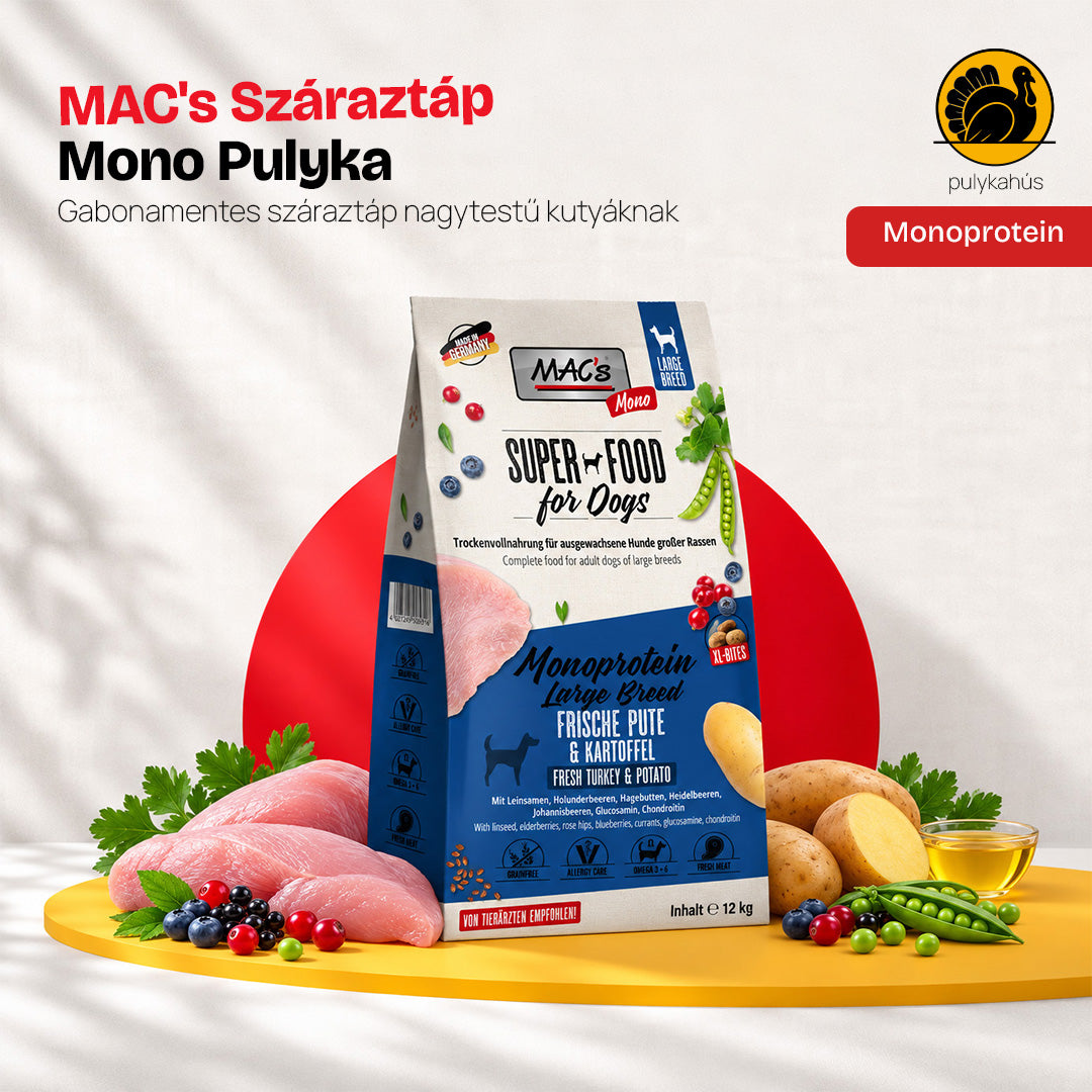 MAC's Mono Pulyka Large Breed 12kg