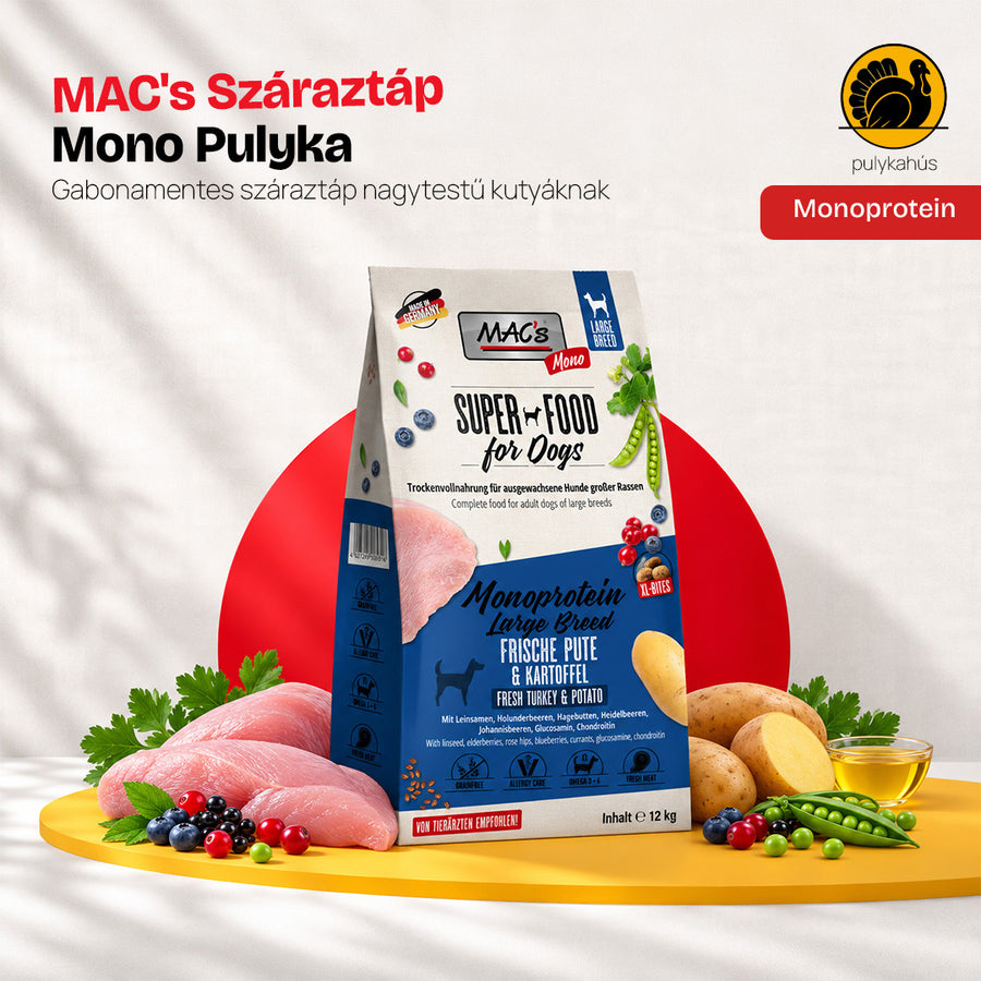 MAC's Mono Pulyka Large Breed 12kg