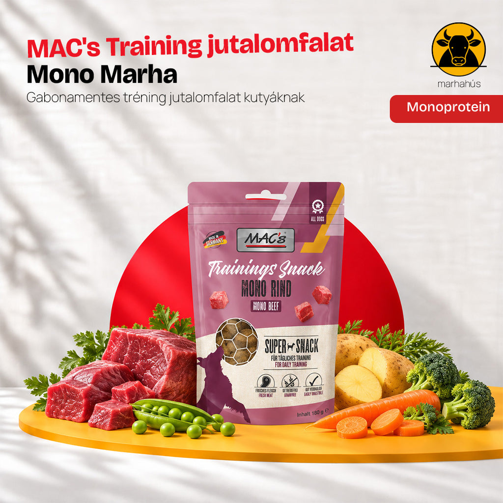 MAC's Mono Training Snack Marha 180g