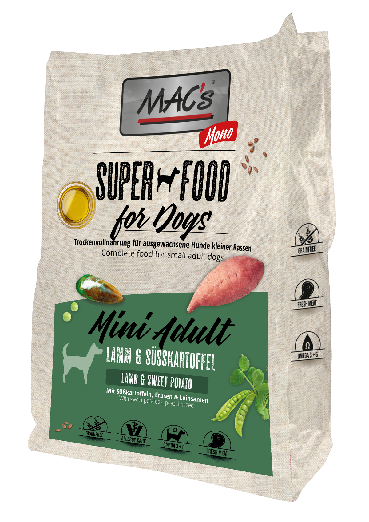 MAC's Mono Mini Adult Friss Bárány 7kg