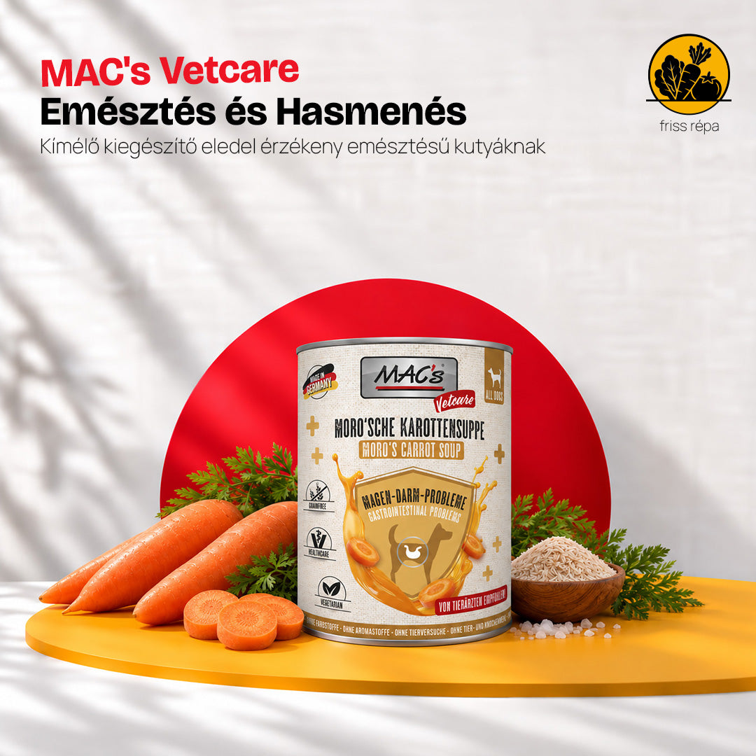 MAC's Vetcare Emésztés - Répakrémleves (6x375g)